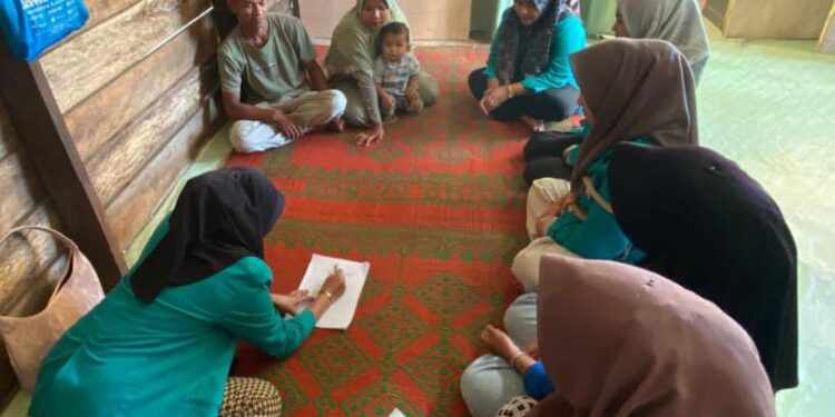 Mahasiswa KKN Kelompok 6 Menggelar Program Cek Kesehatan Gratis Di Penosan Jaya