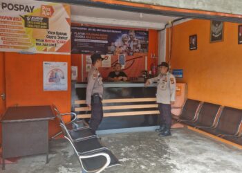 Polsek Kuala Kampar Giatkan Patroli KRYD, Sasar Toko dan Kantor Pelayanan Publik