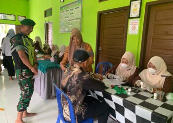 Pelaksanaan Posyandu Keluarga Kampung Rejewali