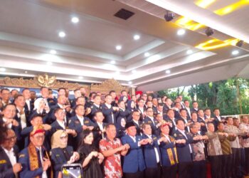 Pengukuhan Pengurus Karang Taruna Provinsi Sumatera Selatan Masa Bakti 2025-2030 