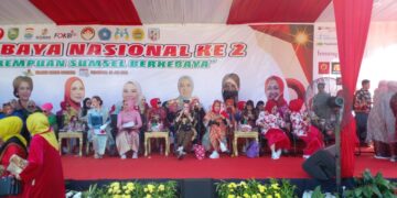 Peringatan Hari Kebaya Nasional Ke-2 Provinsi Sumatera Selatan 