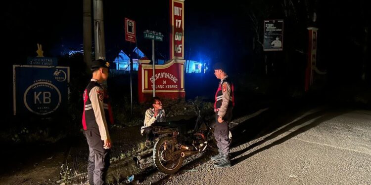 Patroli Motor Polres Banyuasin Cegah 3C Dan Sosialisasi Ke Remaja