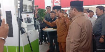 Bupati Aceh Singkil Dan Bupati Subulussalam Kembali Aktifkan SPBU 