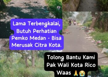 Warga Sedih, Pertanyakan Masih Kurangnya Perhatian Pemko Medan Di Kelurahan Tangkahan