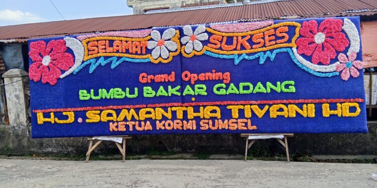 Grand Opening Bumbu Bakar Gadang Kota Palembang