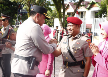 Kapolres Aceh Barat Pimpin Sertijab Sejumlah Pejabat Polres Dan Kapolsek
