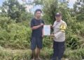 Polsek Langgam Lakukan DDS Sambang Warga, Sosialisasikan Larangan Karhutla dan Himbauan Kamtibmas