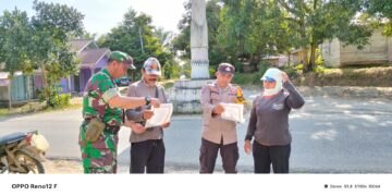 Polisi di Bunut Ajak Warga Jaga Kamtibmas dan Tolak Bakar Lahan