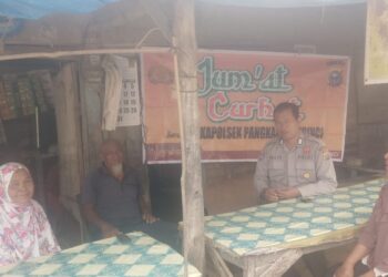 Jumat Curhat di Rantau Baru, Polisi Tanggapi Keluhan Warga soal Pemancing Luar Desa