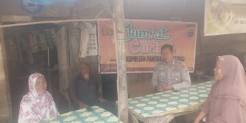 Jumat Curhat di Rantau Baru, Polisi Tanggapi Keluhan Warga soal Pemancing Luar Desa