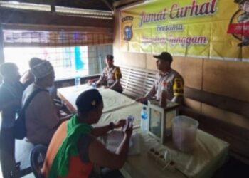 Jumat Curhat di Langgam, Warga Keluhkan Pendatang Tak Lapor dan Maraknya Judi Online