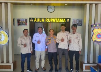 Pengurus Tani Merdeka Aceh Tengah Silahturahmi Dengan Kapolres Muhammad Taufiq