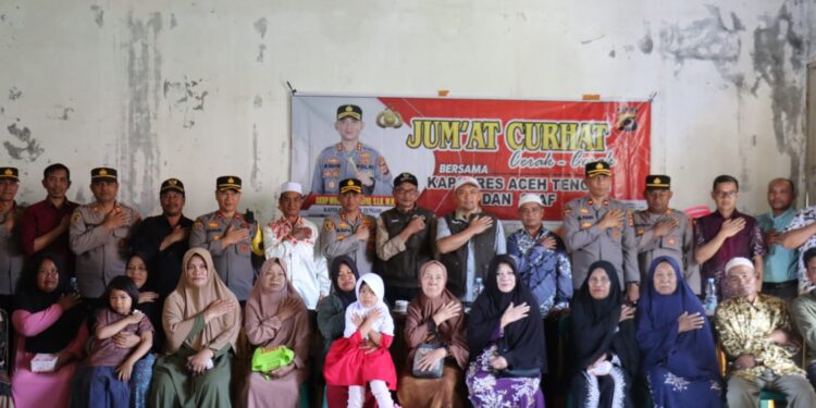 Jum’at Curhat Perdana, Kapolres AKBP Muhamad Taufiq : “Dukung Kami Dalam Harkamtibmas”