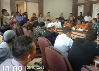Masyarakat Penanggalan Mendesak Pengukuran Ulang Lahan PT Laot Bangko