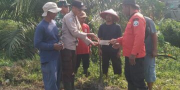 Polsek Teluk Meranti Gelar Patroli Terpadu Cegah Karhutla Bersama TNI, Manggala Agni, dan MPA