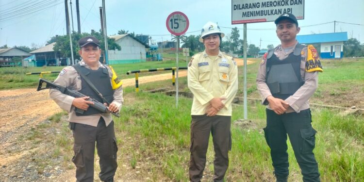 Polsek Ukui Gelar Patroli Gabungan, Sasar Titik Rawan Cegah Kriminalitas