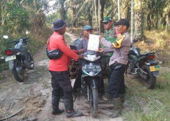 Patroli Terpadu Bersama TNI, Manggala Agni dan MPA di Teluk Meranti, Pelalawan
