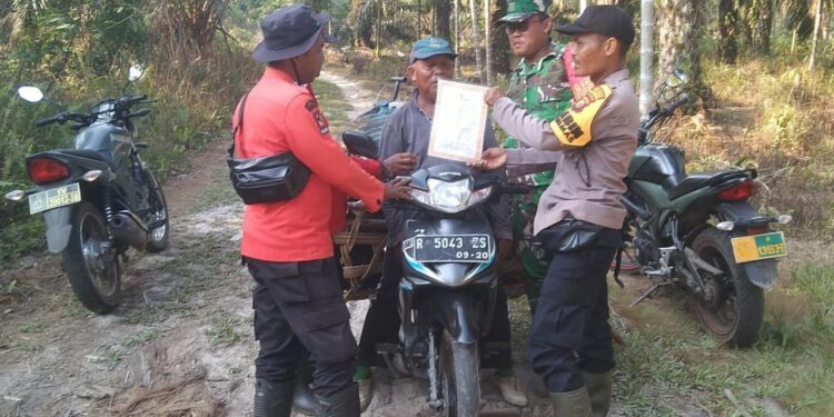 Patroli Terpadu Bersama TNI, Manggala Agni dan MPA di Teluk Meranti, Pelalawan