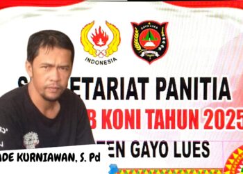 Musokab KONI Gayo Lues Siap Digelar Untuk Ketua Umum Periode 2025-2029