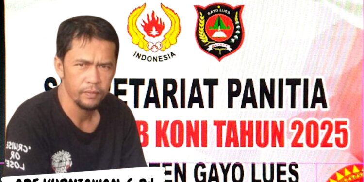 Musokab KONI Gayo Lues Siap Digelar Untuk Ketua Umum Periode 2025-2029