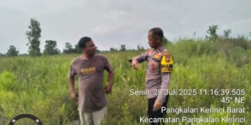 Polisi di Pangkalan Kerinci Sosialisasi Larangan Bakar Lahan: Warga Diminta Jadi Perpanjangan Tangan Polri