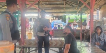 Patroli Humanis, Polsek Ukui Ajak Warga Jaga Kamtibmas Bersama