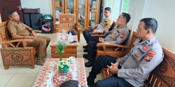 Plh Kapolsek Bunut Kunjungi Kantor Camat, Bahas Sinergi hingga Edukasi Anti-Bullying