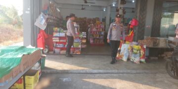 Polsek Kuala Kampar Gencarkan Patroli KRYD Jaga Keamanan Warga dan Toko