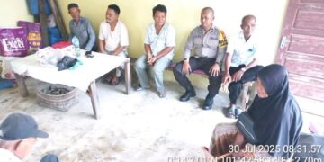 Bhabinkamtibmas Langgam Gelar Silaturahmi dan Sambang Warga untuk Jaga Harkamtibmas