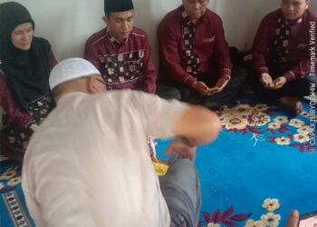 Kafilah Rundeng Tiba Di Pemondokan MTQ Ke-IX Disambut Panas Oleh Ketua Umum