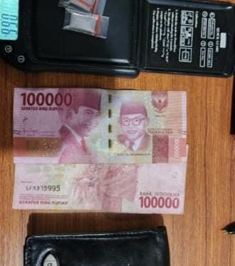 Terduga Pelaku Pengedar Sabu Diringkus Satreskrim Polsek Air Kumbang