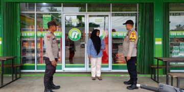 Polsek Pangkalan Lesung Gelar Patroli Dialogis Antisipasi Kejahatan C3