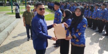 Wali Kota Langsa Serahkan SK 1.168 PPPK