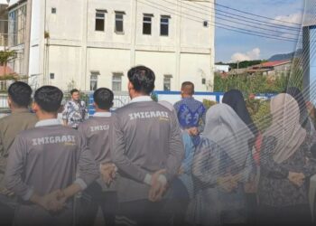 Kantor Imigrasi Takengon Gelar Apel Sore