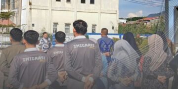 Kantor Imigrasi Takengon Gelar Apel Sore