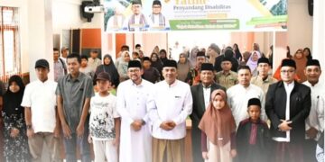 Kemenag Aceh Tengah Salurkan 200 Paket Lebaran Kepada Anak Yatim Dan Disabilitas