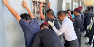 Rutan Takengon Kembali Gelar Razia Dan Pengeledahan Rutin Blok Hunian WBP