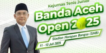 *Kejurnas TDP Tenis Junior Banda Aceh Open 2025 Resmi Dibuka, Puluhan Atlet Muda Siap Bertarung!*