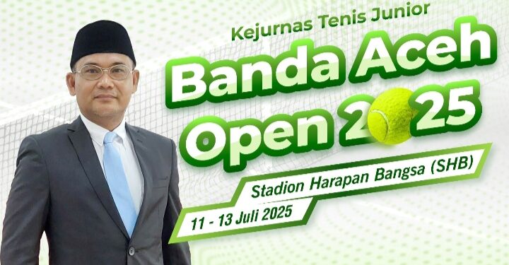 *Kejurnas TDP Tenis Junior Banda Aceh Open 2025 Resmi Dibuka, Puluhan Atlet Muda Siap Bertarung!*