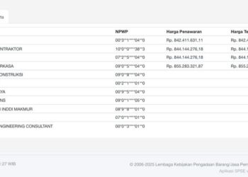 Ada Apa Dengan Paket Pembangunan Sarana Pendukung Komplek Lantai Jemur(DOKA)