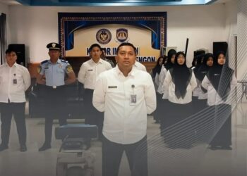 Kantor Imigrasi Kelas III Non TPI Takengon Mengikuti Apel Pagi Bersama