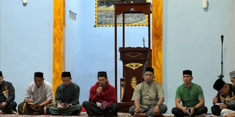 Pelaksanaan Wirid Yasin Di Masjid At-Taubah Rutan Takengon