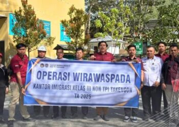 Kantor Imigrasi Takengon Bersama Tim Kanwil Ditjen Imigrasi Aceh Gelar Operasi Wirawaspada