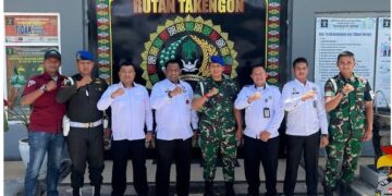 Kunjungan Dansubdenpom IM/1-5 Ke Rutan Takengon, Jalin Silaturahmi dan Melihat Ketahanan Pangan