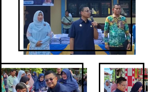 Walikota dan Wakil Walikota Langsa Distribusikan Ribuan Seragam Gratis untuk Siswa SD dan SMP