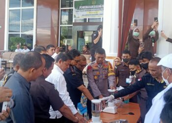 Kejari Langsa Musnahkan Narkoba dan Barang Bukti Lain