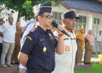Bea Cukai Langsa Bersama Satpol PP Aceh Timur Sosialisasi Bahaya Rokok Ilegal
