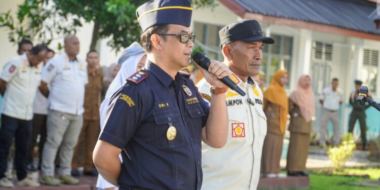 Bea Cukai Langsa Bersama Satpol PP Aceh Timur Sosialisasi Bahaya Rokok Ilegal 