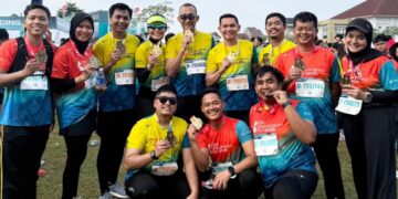 Komitmen Budaya Sehat dan Kolaboratif, Karyawan Anak Usaha Holding Perkebunan Nusantara Meriahkan RBR 2025 di Riau