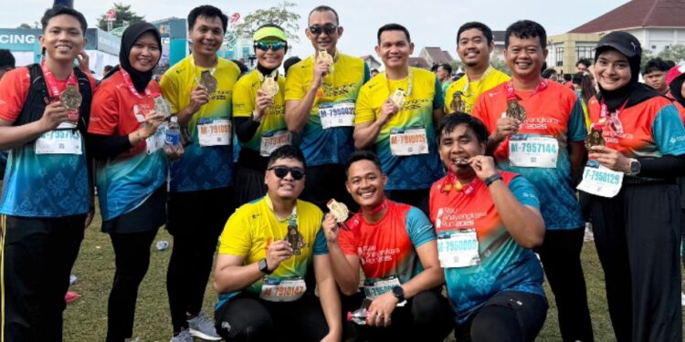 Komitmen Budaya Sehat dan Kolaboratif, Karyawan Anak Usaha Holding Perkebunan Nusantara Meriahkan RBR 2025 di Riau